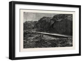 An Unfinished Obelisk. Egypt, 1879-null-Framed Giclee Print