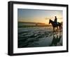 An Unidentified Horse and Rider on the Track at Belmont Park in Elmont, New York, June 9, 2006-Ed Betz-Framed Photographic Print