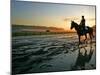 An Unidentified Horse and Rider on the Track at Belmont Park in Elmont, New York, June 9, 2006-Ed Betz-Mounted Photographic Print