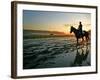 An Unidentified Horse and Rider on the Track at Belmont Park in Elmont, New York, June 9, 2006-Ed Betz-Framed Photographic Print