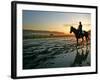 An Unidentified Horse and Rider on the Track at Belmont Park in Elmont, New York, June 9, 2006-Ed Betz-Framed Photographic Print