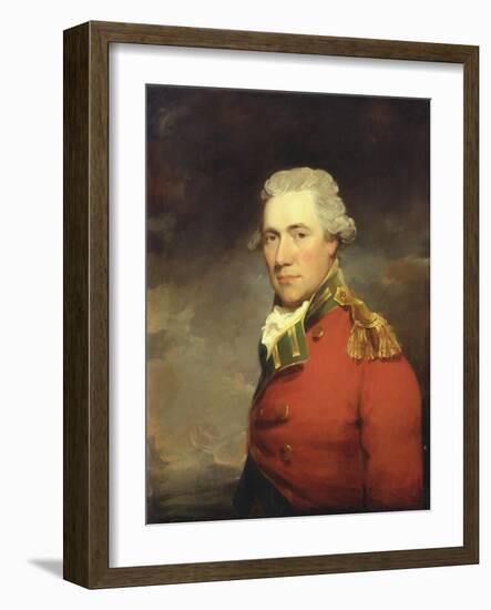 An Unknown British Officer, Probably of 11th (North Devonshire) Regiment of Foot, C.1800-John Hoppner-Framed Giclee Print