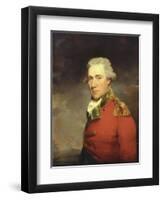 An Unknown British Officer, Probably of 11th (North Devonshire) Regiment of Foot, C.1800-John Hoppner-Framed Giclee Print