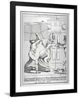 An Unlucky Hit, 1821-Richard Dighton-Framed Premium Giclee Print