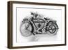 An Unnamed Bsa Model-null-Framed Art Print