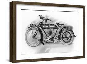 An Unnamed Bsa Model-null-Framed Art Print