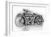 An Unnamed Bsa Model-null-Framed Art Print