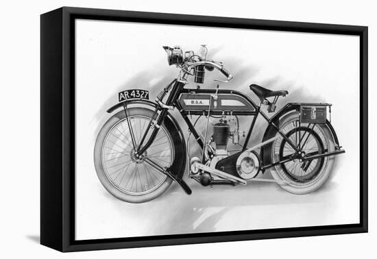 An Unnamed Bsa Model-null-Framed Stretched Canvas