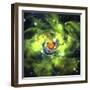 An Unusual Nebula in the Cosmos Has a Heart at its Center-null-Framed Premium Giclee Print