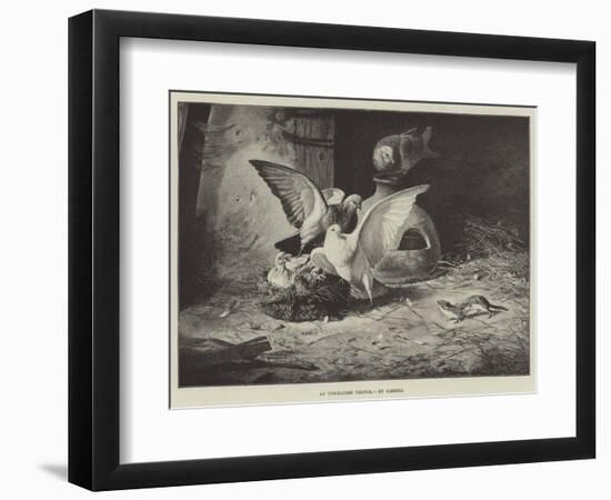 An Unwelcome Visitor-null-Framed Giclee Print