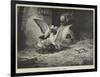 An Unwelcome Visitor-null-Framed Giclee Print