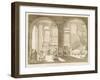 An Upholsterer's Shop-null-Framed Giclee Print