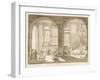 An Upholsterer's Shop-null-Framed Giclee Print