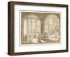 An Upholsterer's Shop-null-Framed Giclee Print