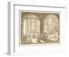 An Upholsterer's Shop-null-Framed Giclee Print