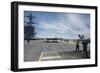 An X-47B Unmanned Combat Air System Aboard USS George H.W. Bush-null-Framed Photographic Print