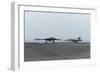 An X-47B Unmanned Combat Air System Conducts a Touch and Go Landing-null-Framed Photographic Print