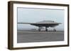 An X-47B Unmanned Combat Air System Conducts a Touch and Go Landing-null-Framed Photographic Print