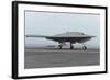 An X-47B Unmanned Combat Air System Conducts a Touch and Go Landing-null-Framed Photographic Print