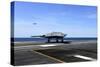 An X-47B Unmanned Combat Air System Conducts a Touch and Go Landing-null-Stretched Canvas