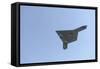 An X-47B Unmanned Combat Air System in Flight-null-Framed Stretched Canvas