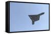 An X-47B Unmanned Combat Air System in Flight-null-Framed Stretched Canvas