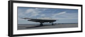 An X-47B Unmanned Combat Air System Launches from USS George H.W. Bush-null-Framed Photographic Print