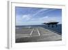 An X-47B Unmanned Combat Air System Launches from USS George H.W. Bush-null-Framed Photographic Print