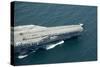An X-47B Unmanned Combat Air System Launches from USS George H.W. Bush-null-Stretched Canvas