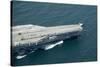 An X-47B Unmanned Combat Air System Launches from USS George H.W. Bush-null-Stretched Canvas