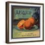 Anaco Brand - California - Citrus Crate Label-Lantern Press-Framed Art Print