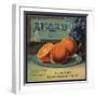 Anaco Brand - California - Citrus Crate Label-Lantern Press-Framed Art Print