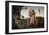 Anacreon, Bacchus and Aphrodite, 1848-Jean Leon Gerome-Framed Giclee Print