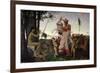 Anacreon, Bacchus and Aphrodite, 1848-Jean Leon Gerome-Framed Giclee Print