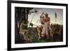 Anacreon, Bacchus and Aphrodite, 1848-Jean Leon Gerome-Framed Giclee Print