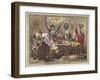 Anacreontick's in Full Song, 1801-James Gillray-Framed Giclee Print