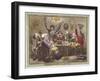 Anacreontick's in Full Song, 1801-James Gillray-Framed Giclee Print