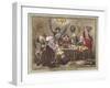 Anacreontick's in Full Song, 1801-James Gillray-Framed Giclee Print