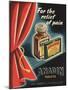 Anadin, Medicine Tablets Medical, UK, 1940-null-Mounted Giclee Print