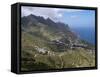 Anaga Mountains and Almaciga, Tenerife, Canary Islands, Spain, Atlantic, Europe-Hans Peter Merten-Framed Stretched Canvas