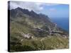 Anaga Mountains and Almaciga, Tenerife, Canary Islands, Spain, Atlantic, Europe-Hans Peter Merten-Stretched Canvas