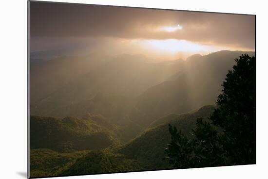 Anaga Mountains, Tenerife, 2007-Peter Thompson-Mounted Photographic Print