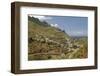 Anaga mountains with view on Taganana and the Atlantic, Tenerife, Canary Islands, Spain-Joachim Jockschat-Framed Photographic Print