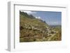 Anaga mountains with view on Taganana and the Atlantic, Tenerife, Canary Islands, Spain-Joachim Jockschat-Framed Photographic Print