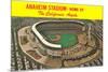 Anaheim Stadium, California-null-Mounted Art Print