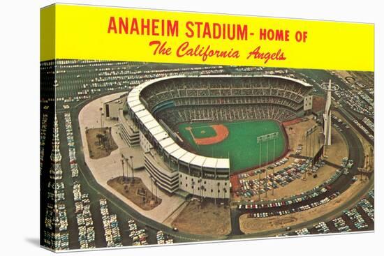 Anaheim Stadium, California-null-Stretched Canvas