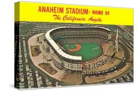 Anaheim Stadium, California-null-Stretched Canvas