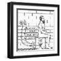 Anal Douche 1902-null-Framed Art Print