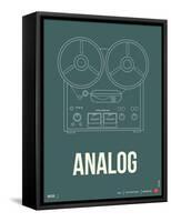 Analog Poster-NaxArt-Framed Stretched Canvas