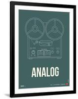 Analog Poster-NaxArt-Framed Premium Giclee Print